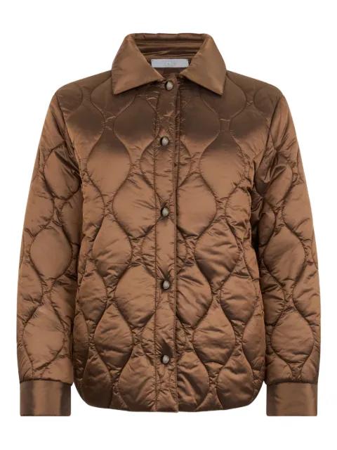 diamond-quilted padded jacket by PESERICO