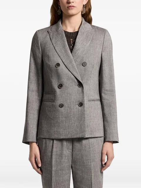 double-breasted blazer by PESERICO