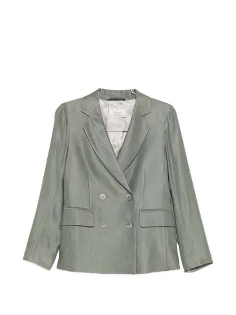 double-breasted pocket blazer by PESERICO