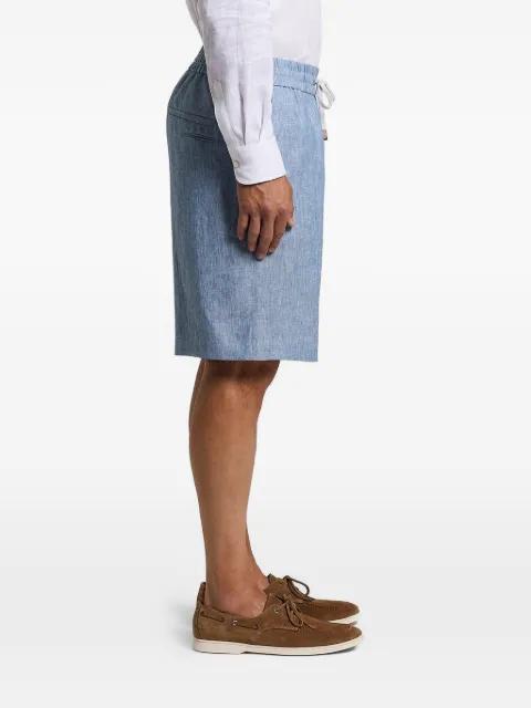 drawstring elasticated shorts by PESERICO