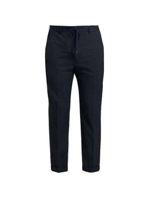 drawstring-waistband track pants by PESERICO