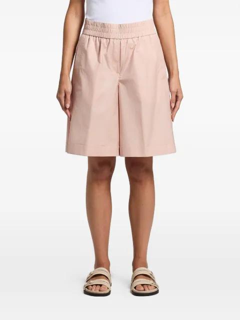 elasticated cropped trousers by PESERICO