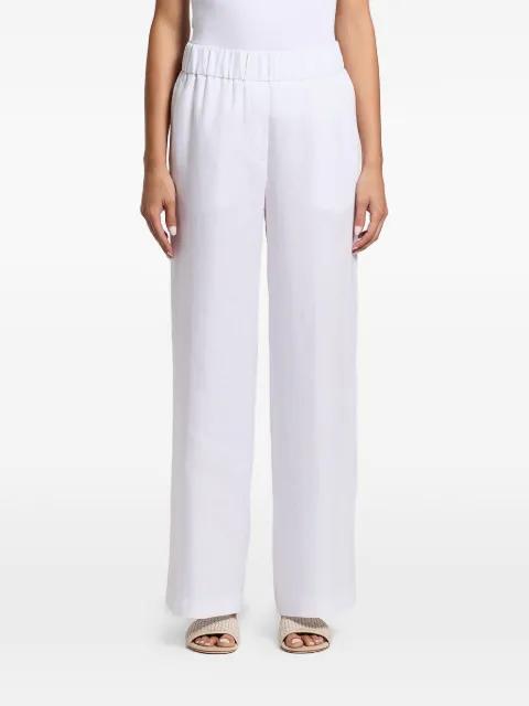 elasticated palazzo pants by PESERICO