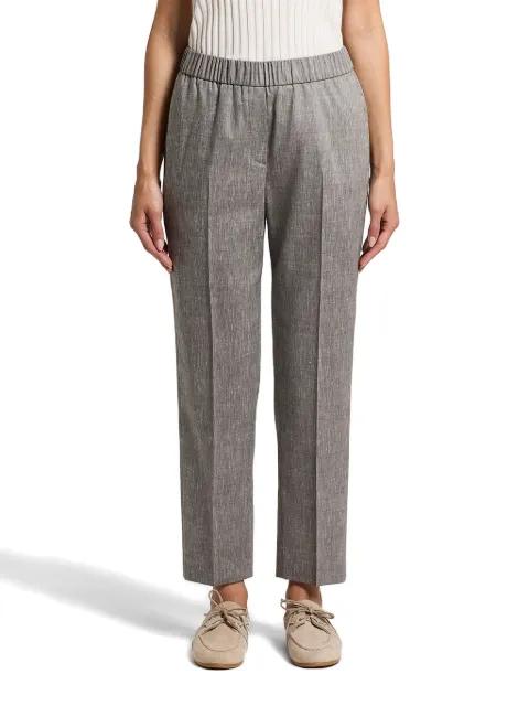 elasticated-waist trousers by PESERICO