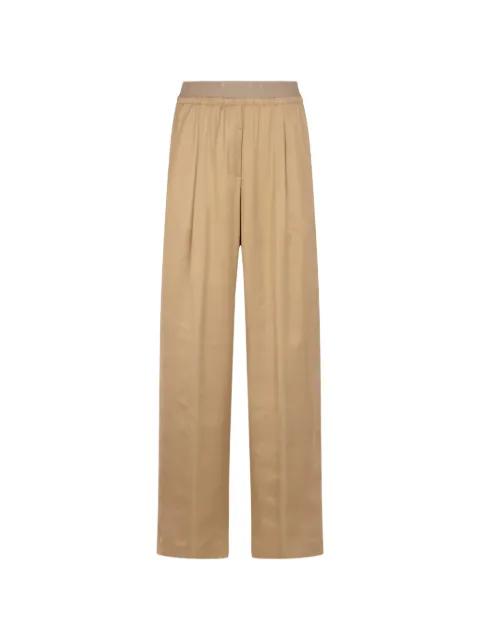 elasticated-waist trousers by PESERICO