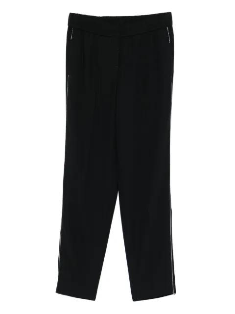 elasticated-waistband trousers by PESERICO
