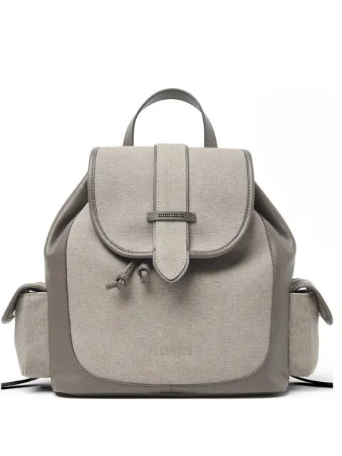 flap-pocket backpack by PESERICO