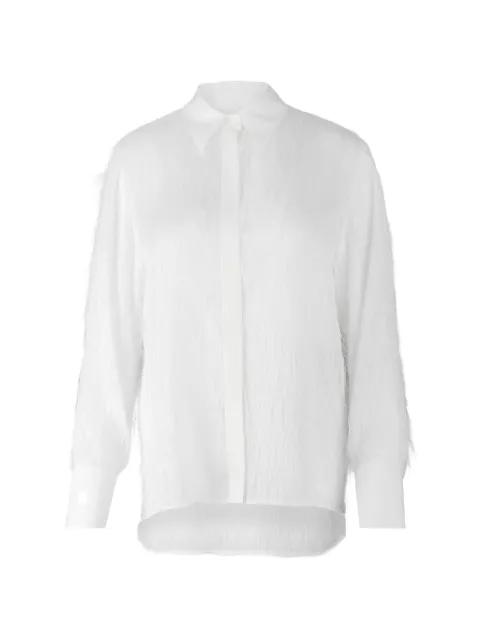fringe-embellishment shirt by PESERICO