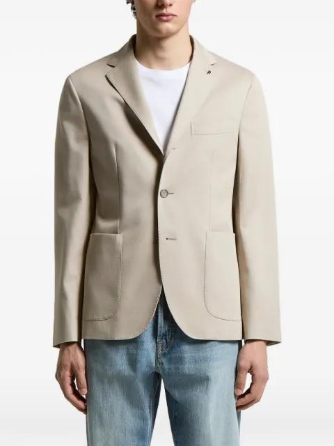 front-button blazer by PESERICO