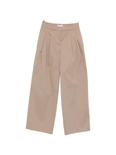front-pleat trousers by PESERICO