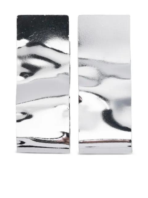 hammered earrings by PESERICO