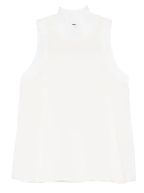 high-neck top by PESERICO