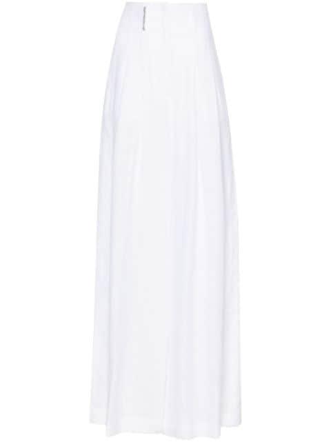 high-waist palazzo pants by PESERICO