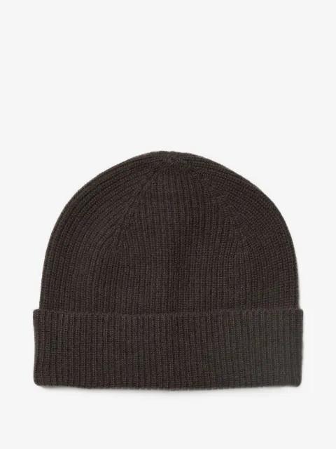 jacquard-knit beanie hat by PESERICO