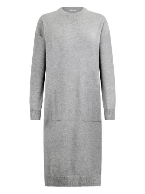 long-sleeve midi dress by PESERICO