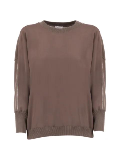 long-sleeve sweater by PESERICO