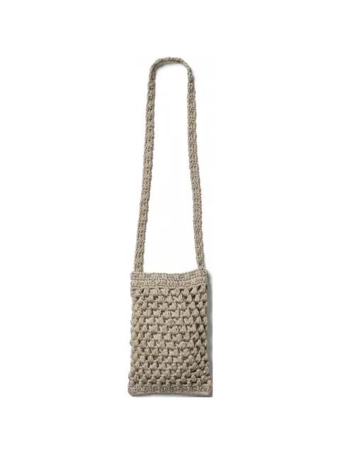 mini woveshoulder bag by PESERICO