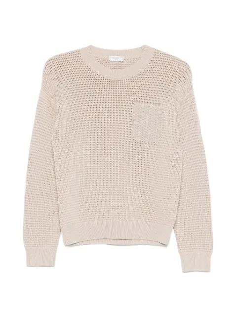 open-knit sweater by PESERICO