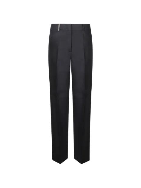 patch-detail trousers by PESERICO