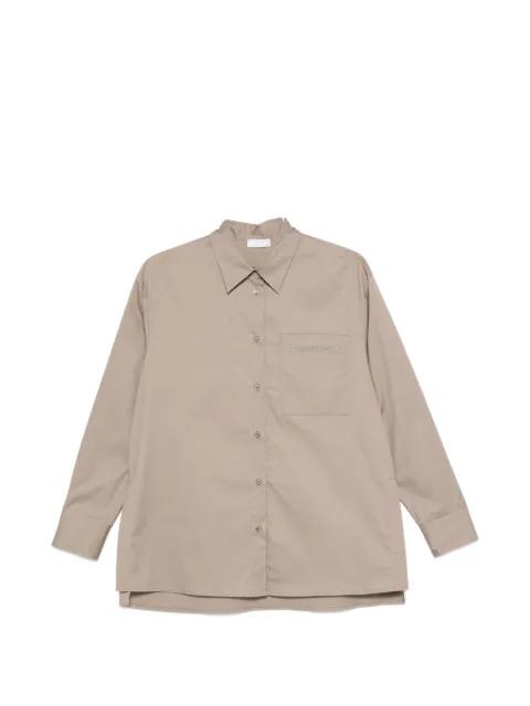 patch-pocket shirt by PESERICO