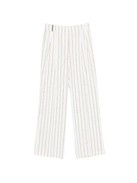 pinstripe-pattern trousers by PESERICO