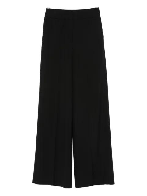 pleat-detail trousers by PESERICO