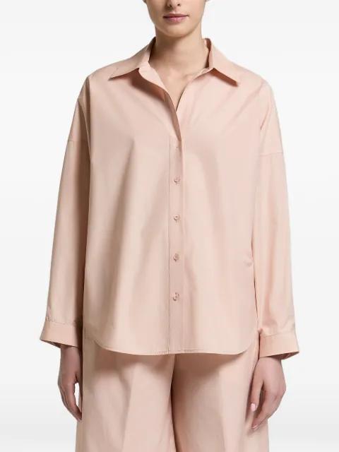 pleated-back shirt by PESERICO