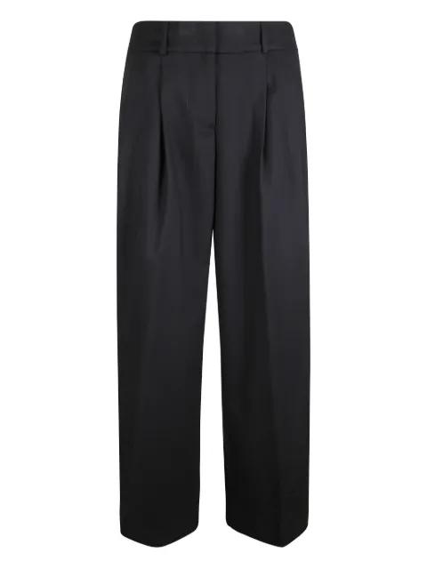 pleated-front trousers by PESERICO