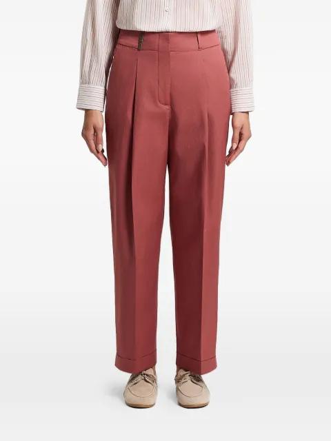 pleated trousers by PESERICO