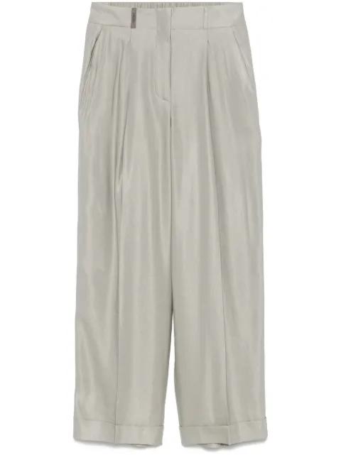 pleated trousers by PESERICO