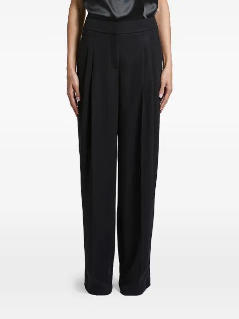 pleated wide-leg trousers by PESERICO