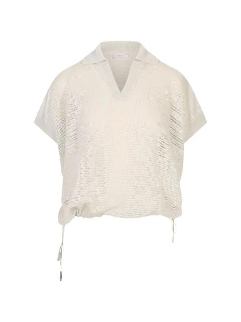 polo-collar sweater by PESERICO