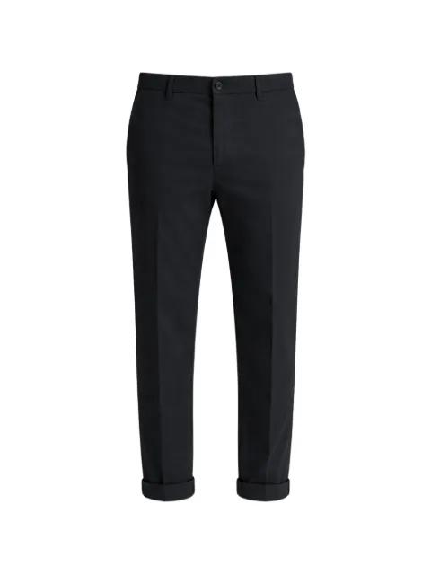 pressed-crease cotton trousers by PESERICO