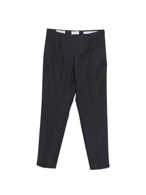 pressed-crease tapered trousers by PESERICO