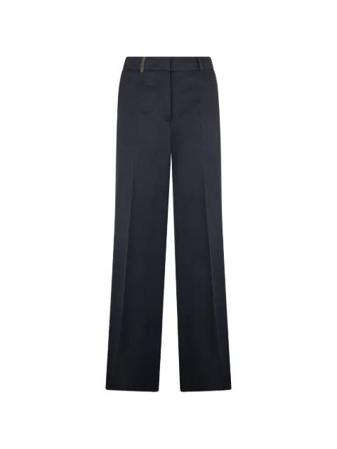 pressed-crease trousers by PESERICO