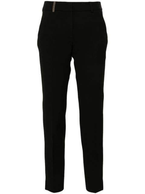 pressed-crease trousers by PESERICO