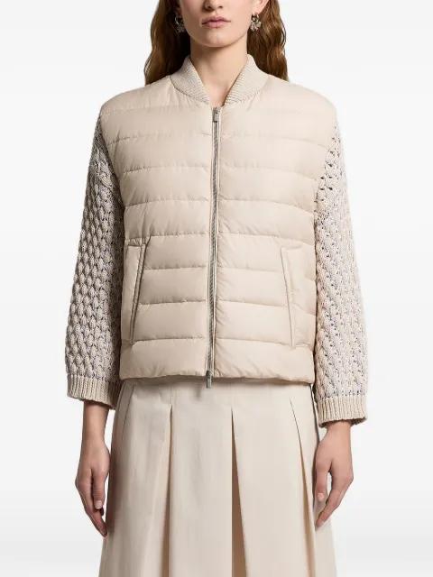 quilted gilet by PESERICO