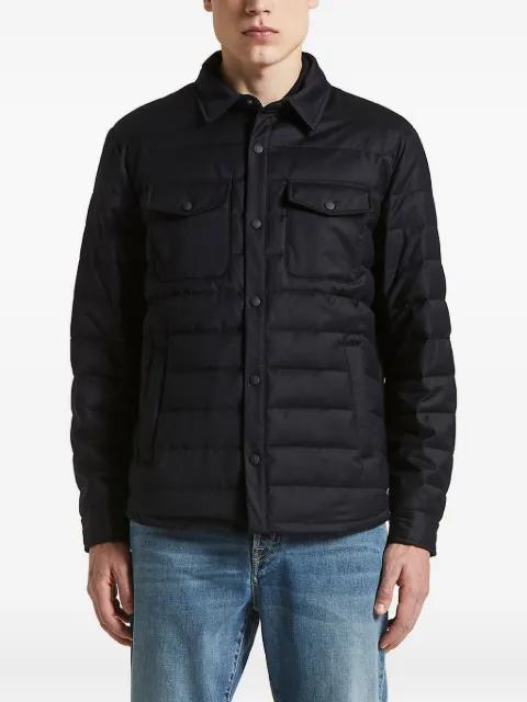 quilted shirt jacket by PESERICO