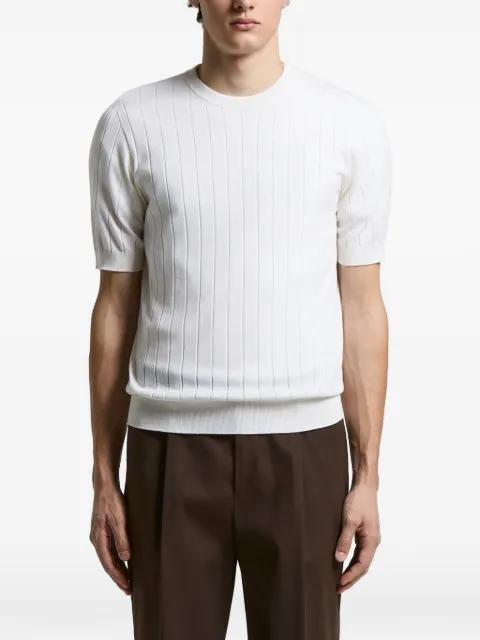 ribbed short-sleeve T-shirt by PESERICO