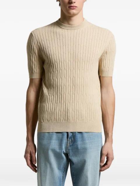 ribbed short-sleeve T-shirt by PESERICO