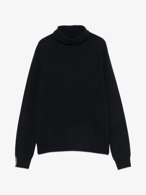 roll neck silk-blend sweater by PESERICO
