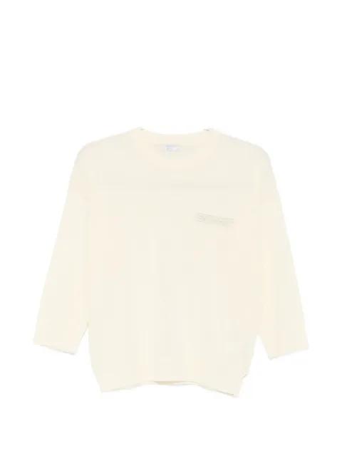round-neck top by PESERICO