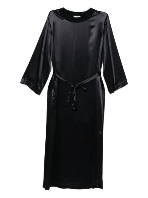 satin midi dress by PESERICO