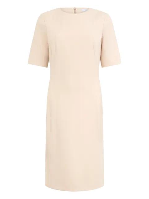 short-sleeve midi dress by PESERICO