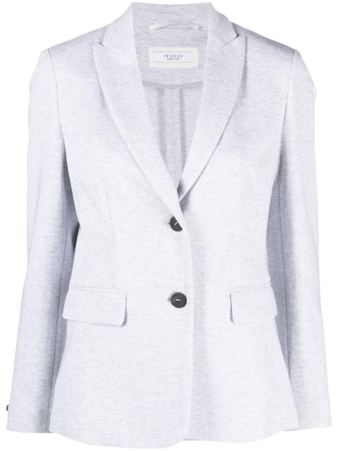 single-breasted blazer by PESERICO
