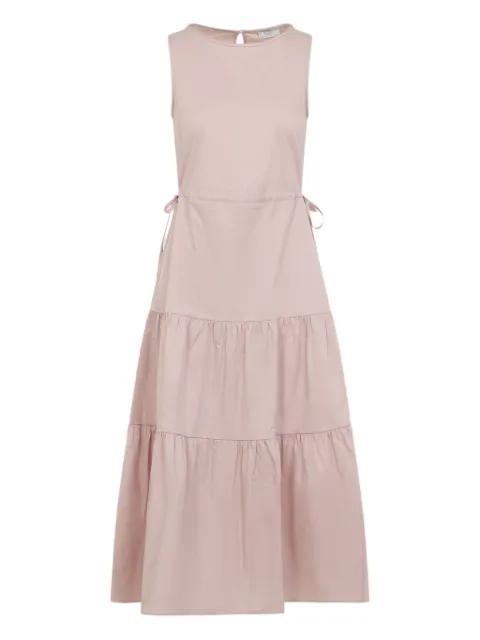 sleeveless midi dress by PESERICO