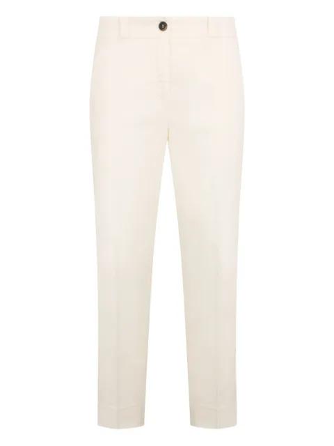 slim-fit trousers by PESERICO
