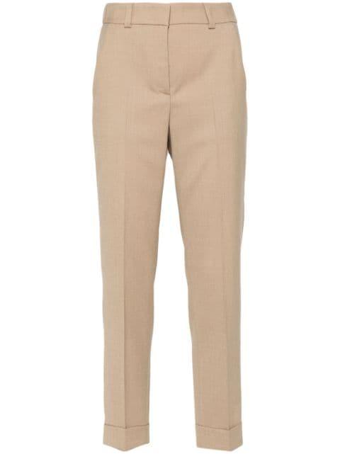 straight-leg tailored trousers by PESERICO