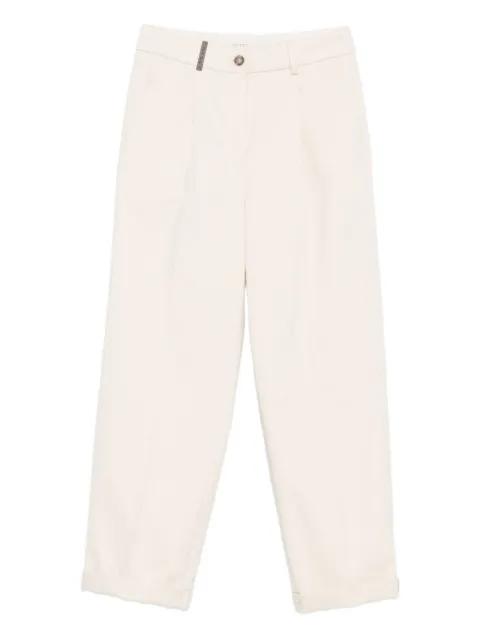 straight-leg trousers by PESERICO