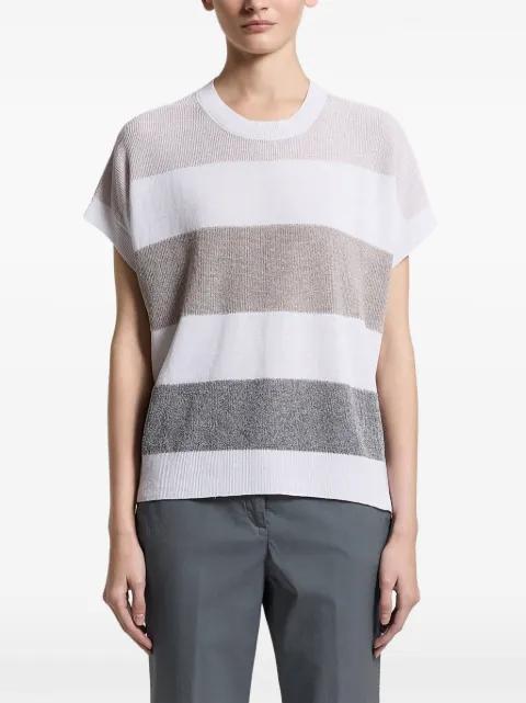 striped knitwear by PESERICO